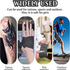 Black self-adhesive tattoo grip tape used for tattoos, sports, pets, and outdoor activities.