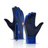 Touchscreen Warm Winter Gloves with Zipper Closure