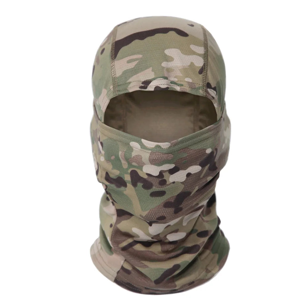 Camouflage Full Face Balaclava for Outdoor Sports