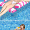 Striped Inflatable Pool Hammock for Adults