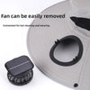 Solar-Powered Cooling Fan Hat with UV Protection