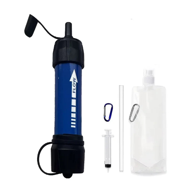 Portable Water Purifier for Hiking and Emergency Use