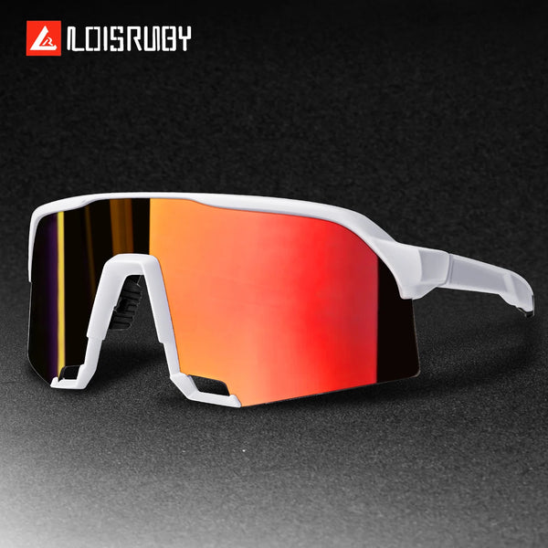 Oversized Windproof Sports Sunglasses with UV400 Protection