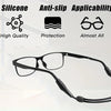 Black adjustable eyeglass strap designed for high quality protection and almost all eyewear.