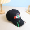 Embroidered Letter Baseball Cap with Adjustable Strap