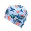 Comfortable Long Hair Swimming Cap with Ear Protection