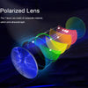 Flip-Up Clip-On Polarized Sunglasses with UV400 Protection