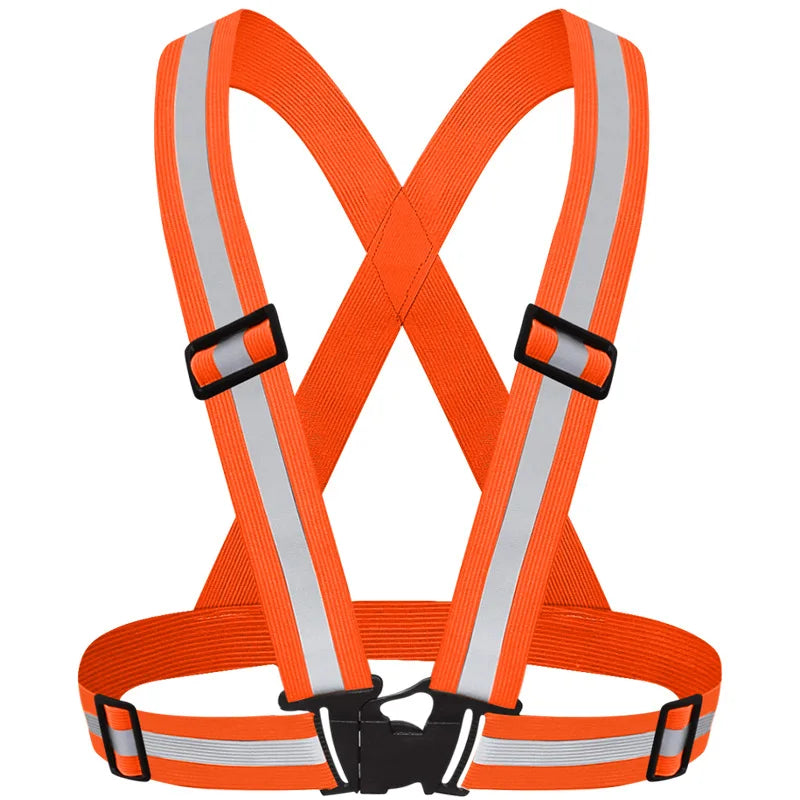 Hi-Vis Reflective Safety Vest for Running, Cycling & Outdoor Work
