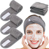 Adjustable Soft Towel Headband for Facial & Hair Use