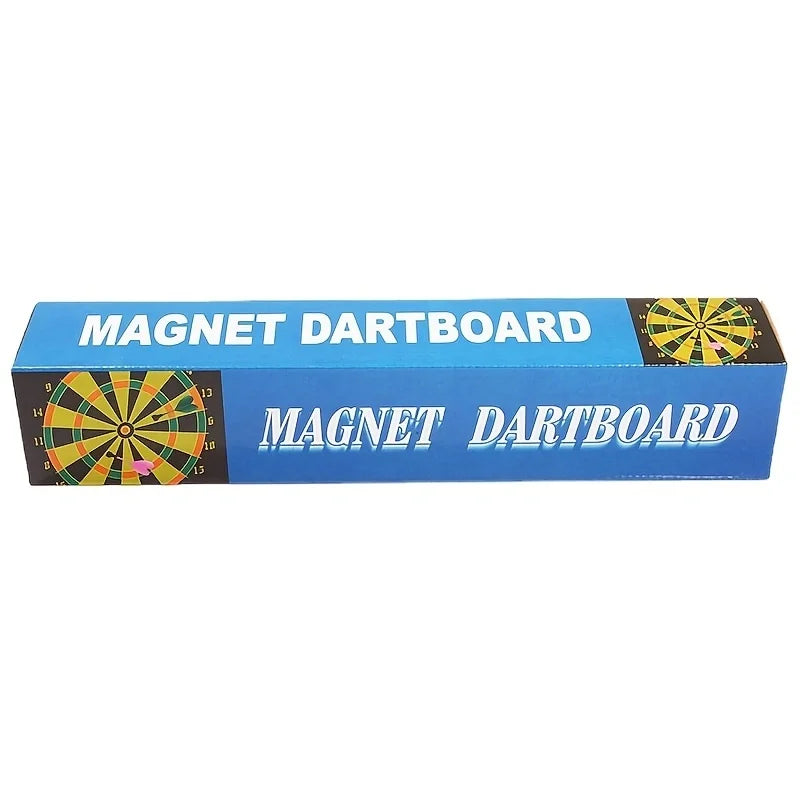 Double-Sided Magnetic Dartboard Set with 4 or 6 Darts