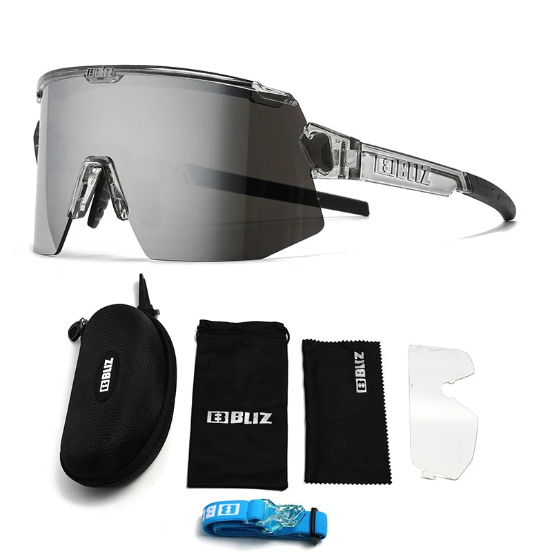 Breeze Cycling Sunglasses with 2 Interchangeable HD Lenses