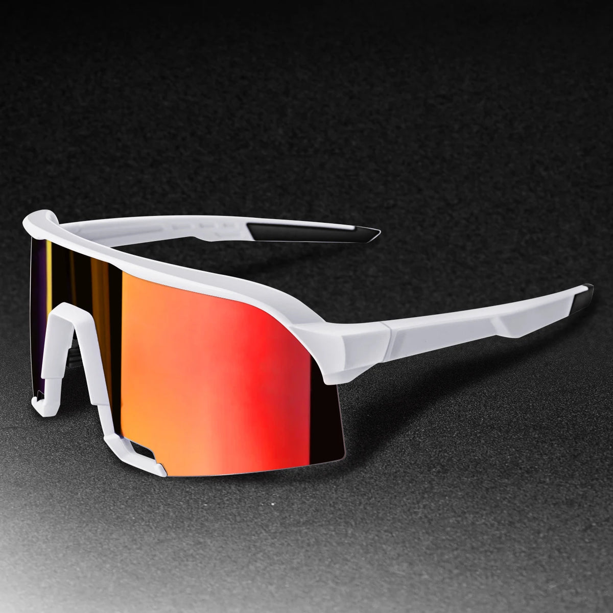 Oversized Windproof Sports Sunglasses with UV400 Protection