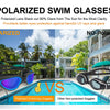 Polarized Anti-Fog Swimming Goggles for Adults