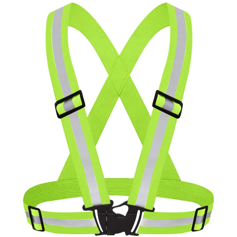 Hi-Vis Reflective Safety Vest for Running, Cycling & Outdoor Work