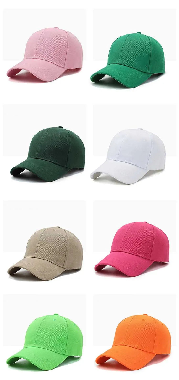 Classic Adjustable Baseball Cap – Unisex Everyday Snapback
