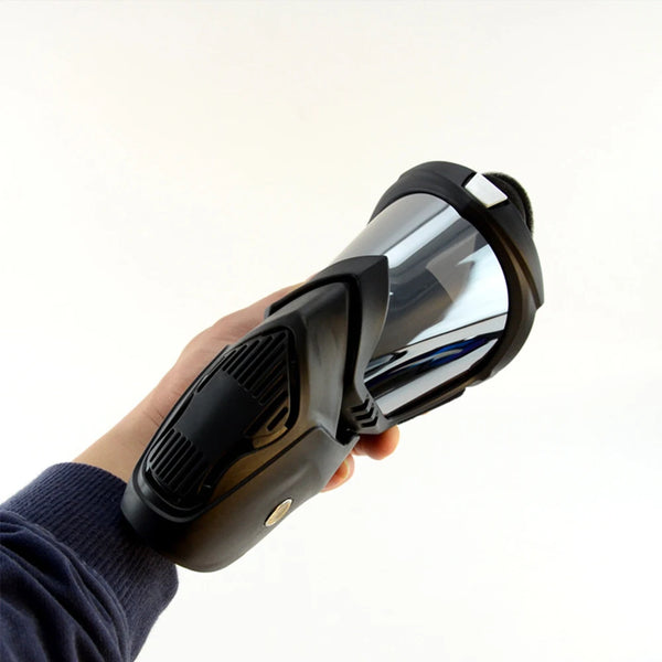 Protective Motorcycle Face Mask with Full-Face Goggles
