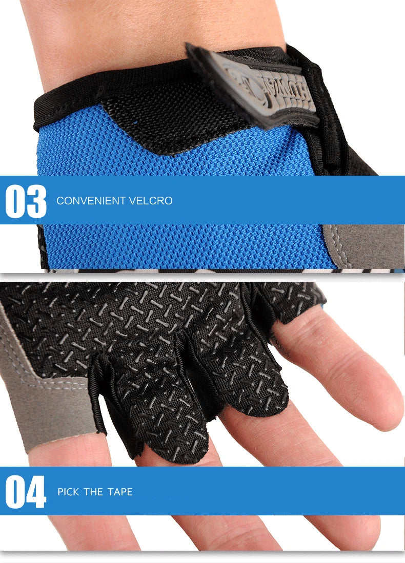 Demonstration of three methods for applying velcro and tape to fingerless gloves