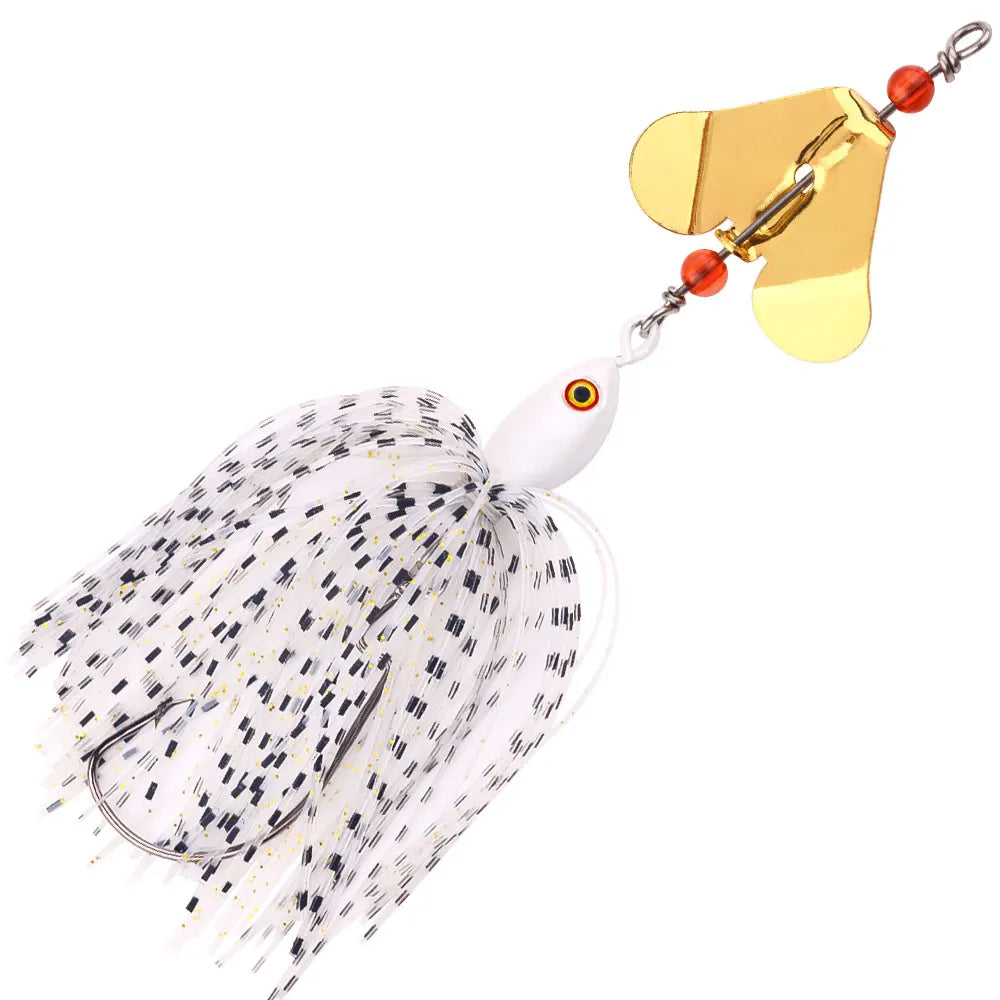 Chatterbait Spinnerbait Lure for Bass, Pike & Walleye