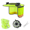 Hard Hat Sun Shade with Dual Cooling Fans for Construction Workers