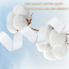 White cotton cloth with white athletic finger tape wrapped around a branch