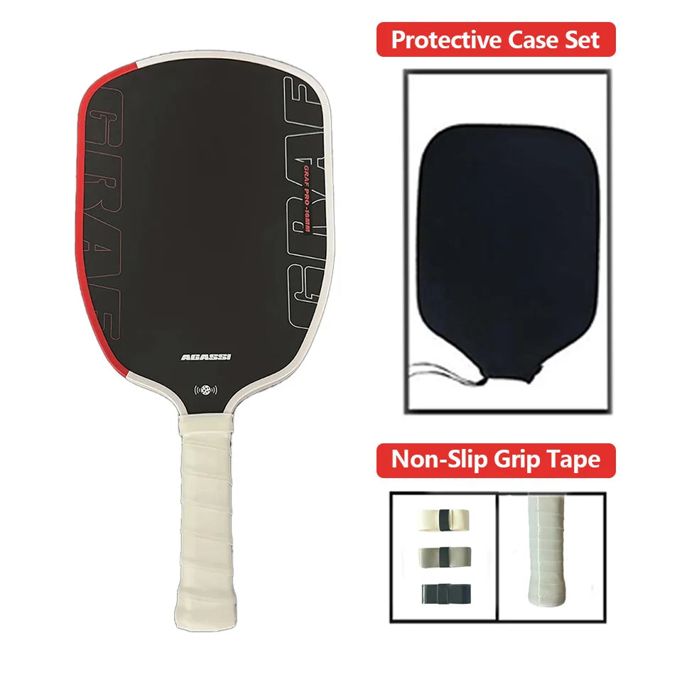 Pro Carbon Pickleball Paddle with Foam Core