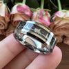 Fashion Tungsten Carbide Engagement Ring