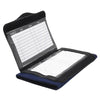 Black football training wrist guard with a clipboard cover showing grid lines for practice notes