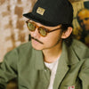 Quick-Dry 5-Panel Baseball Cap with Adjustable Strap