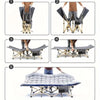 Portable Folding Camping Cot with Padded Mattress