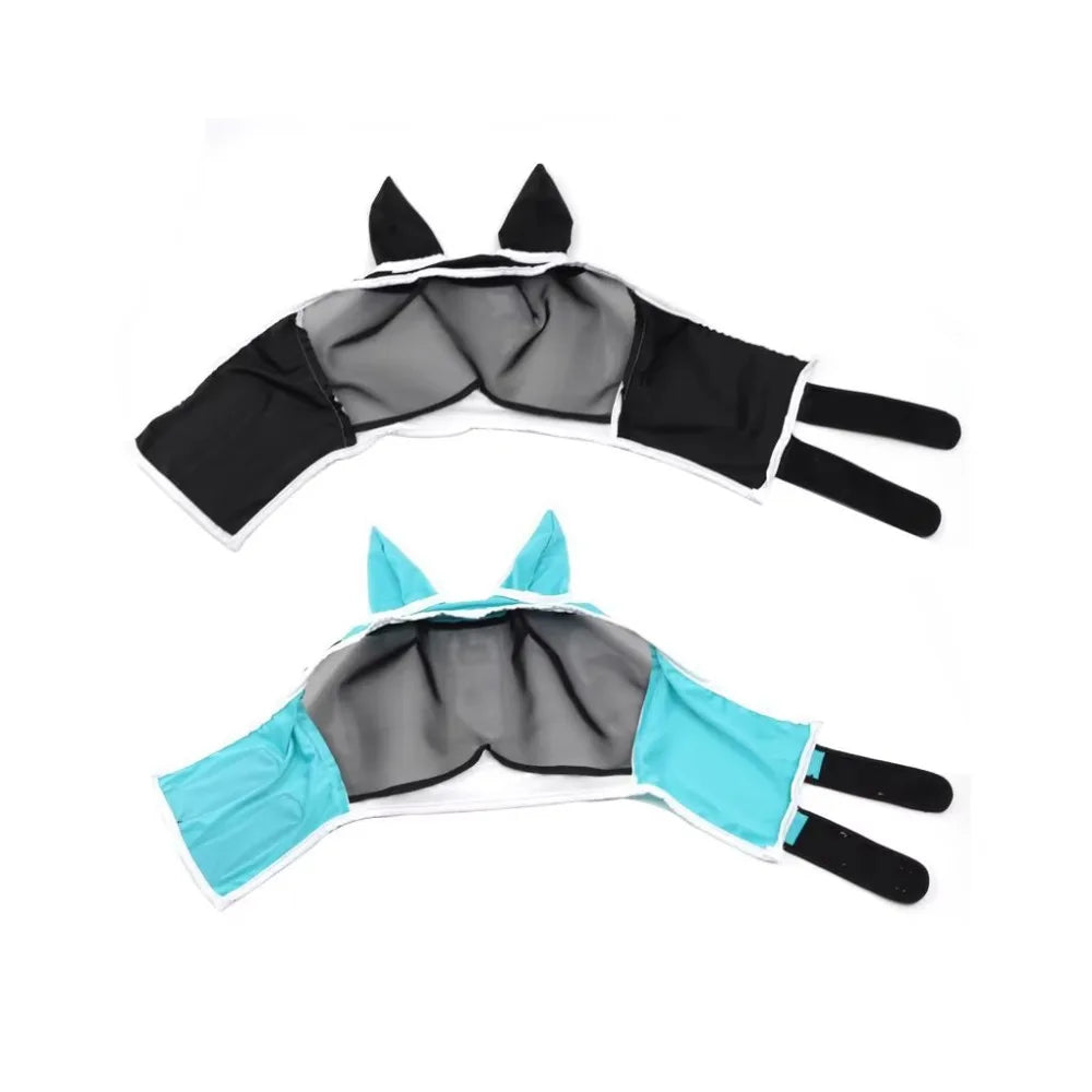 Breathable Horse Fly Mask with Adjustable Mesh