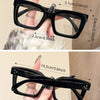 Square Anti-Blue Light Glasses with Clear Lenses