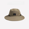 Beige wasserdichte Panama Sonnenhut mit dunklem Nackverschlag