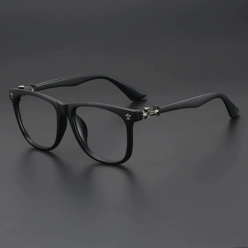 Vintage Square Anti-Blue Light Glasses for Men and Women