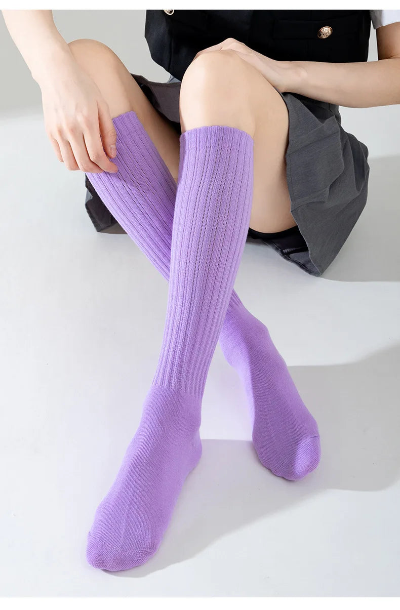 Cozy Knit Bubble Socks for Women and Men