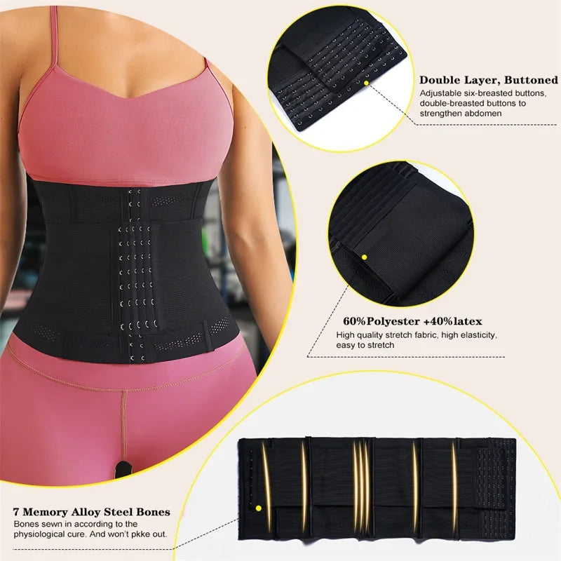 Firm Control Waist Trainer Cincher for Women