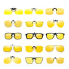 Flip-Up Clip-On Polarized Sunglasses with UV400 Protection