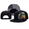 Embroidered Snapback Baseball Cap