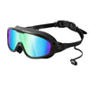 Colorful Anti-Fog Swimming Goggles with UV400 Protection and Silicone Frame
