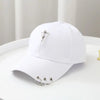 Classic Cotton Cap with Metal Ring Detail