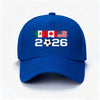 North America Flag Adjustable Baseball Cap
