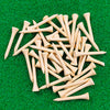 Natural Wood Golf Tees (100-Pack)