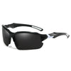 Polarized Half-Frame Sport Sunglasses with Anti-Glare Lenses