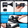 Loud 130dB Electric Bicycle Horn with Waterproof Design