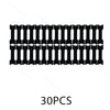 A grid of black extra strength nasal strips for snoring relief, arranged in two rows.