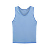 Light blue breathable mesh soccer training vest