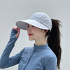 Foldable Wide Brim Sun Hat with Adjustable Strap