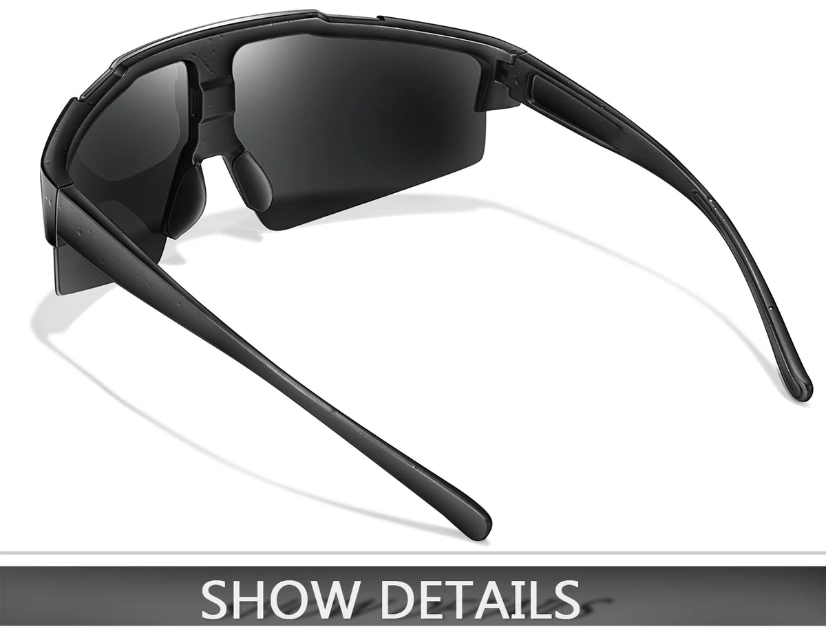 UV400 Polarized Sports Sunglasses (3-Pack)