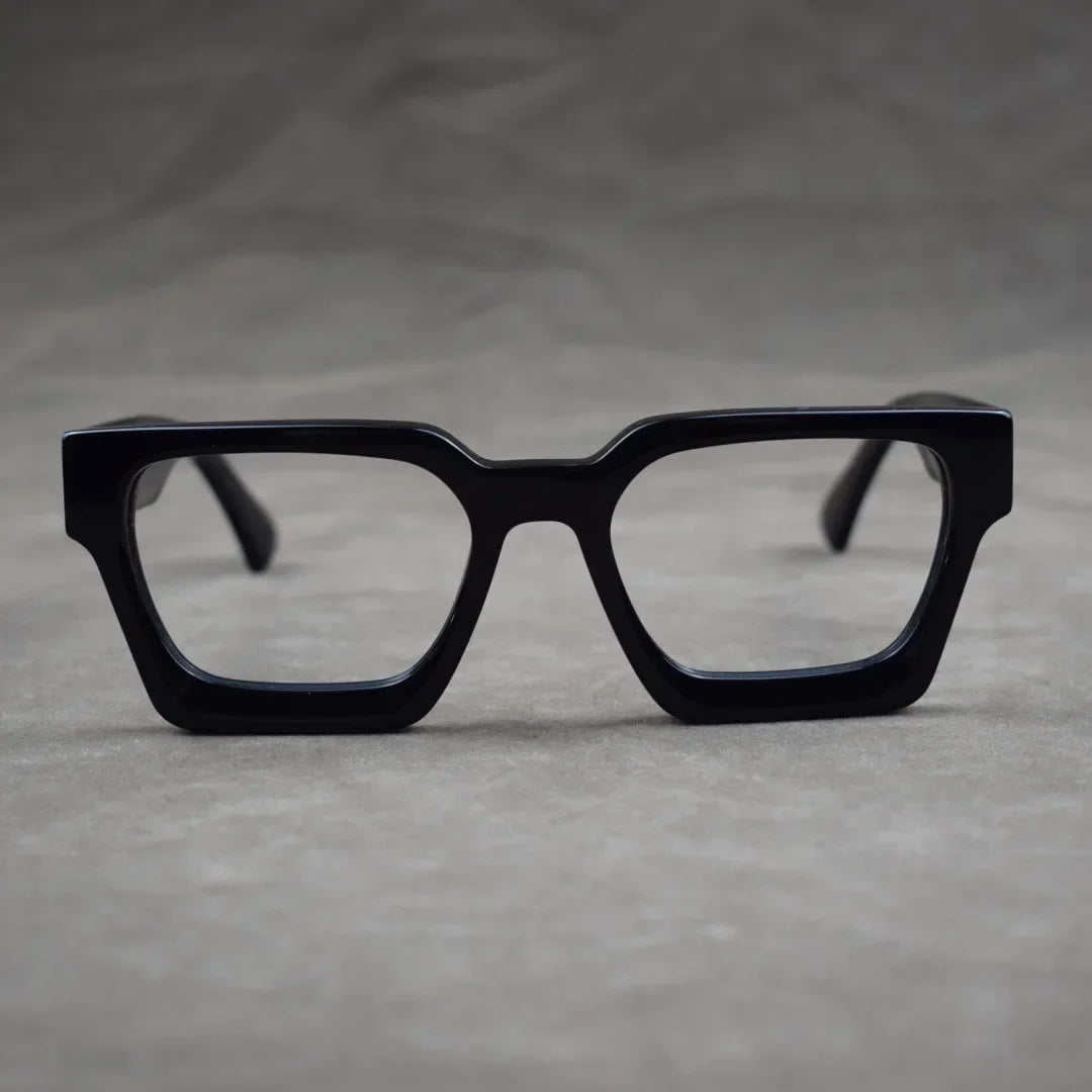 Retro Square Blue Light Blocking Glasses for Men and Women
