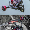 High-Speed Spinning Fishing Reel with Interchangeable Handle