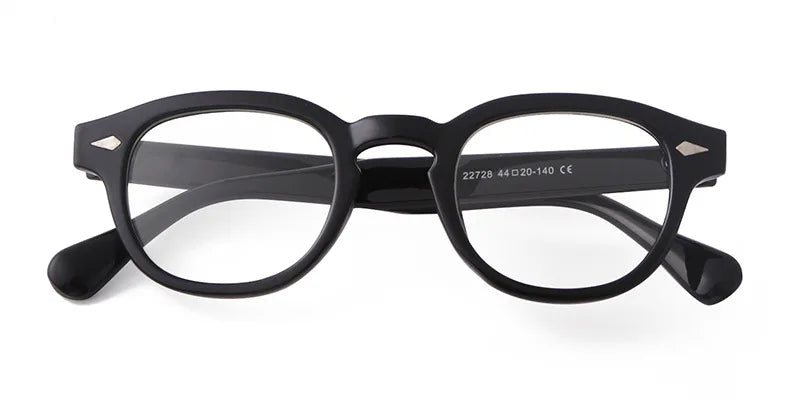 Retro Round Sunglasses with UV400 Protection